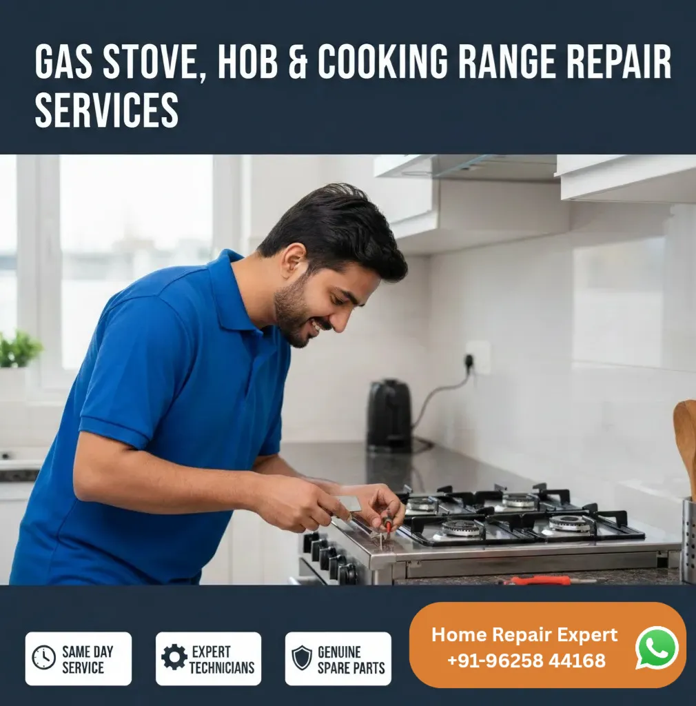 Gas Stove Hob and Cooking Range Repair Service